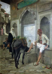 Katu Istanbulissa, 1883